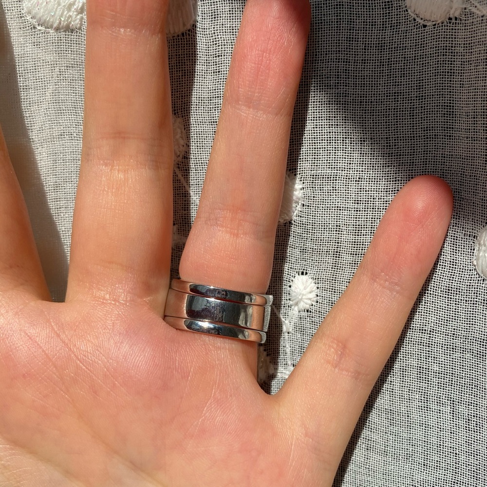 925 sterling silver marquise ring set - Picture 9 of 9